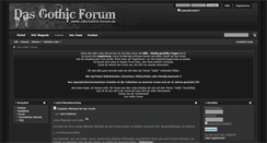 Desktop Screenshot of das-gothic-forum.de