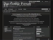 Tablet Screenshot of das-gothic-forum.de